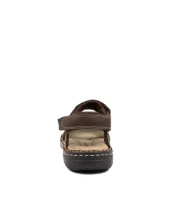 COLORADO Casuals|Sandals-SURMON BROWN CRAZYHORSE