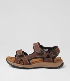 COLORADO Casuals|Sandals-Tanner Aztec Leather Sandals