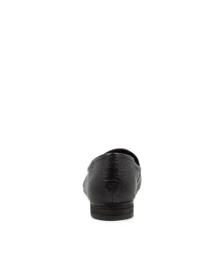 Women DIANA FERRARI Dress|Loafers-Temimie Black Leather Loafers