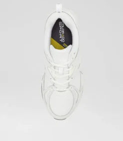 COLORADO Sport School Shoes|Senior School Shoes-TEMPO SNR E NM WHITE
