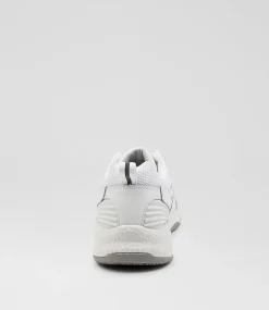 COLORADO Sport School Shoes|Senior School Shoes-TEMPO SNR WHITE LEATHER