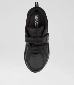 COLORADO Sport School Shoes|Junior School Shoes-TEMPO VEL JNR ADJ BLACK
