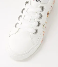 Women I LOVE BILLY Sneakers-Tenchie White Blossom Sneakers