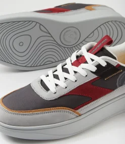 COLORADO Sneakers|Casuals-Teuta Grey Leather Sneakers