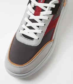 COLORADO Sneakers|Casuals-Teuta Grey Leather Sneakers