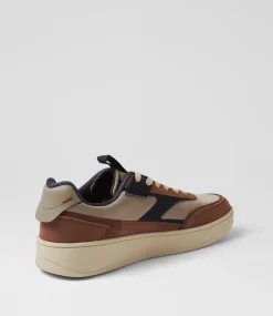 COLORADO Sneakers|Casuals-Teuta Taupe Leather Sneakers