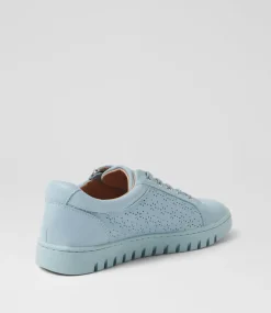 Women SUPERSOFT Comfort|Sneakers-Thelmia Sky Blue Leather Sneakers