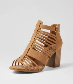 Women I LOVE BILLY Heels|Sandals-Tillie Tan Sandals