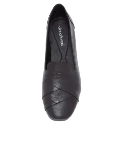 Women DIANA FERRARI Dress|Loafers-TILONY BLACK LEATHER LOAFERS