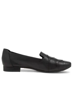 Women DIANA FERRARI Dress|Loafers-TILONY BLACK LEATHER LOAFERS