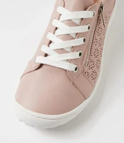 Women SUPERSOFT Comfort|Sneakers-Timmi Blush White Leather Sneakers