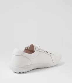 Women SUPERSOFT Comfort|Sneakers-Timmi White Leather Sneakers