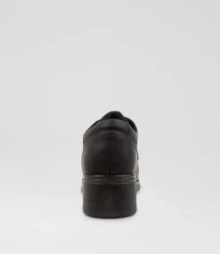 COLORADO Senior School Shoes-TINA SNR MATTE BLACK