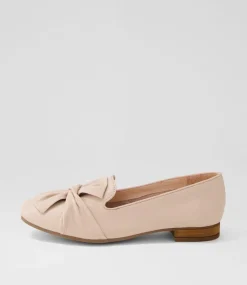 Women DIANA FERRARI Flats-Toskena Stone Leather Ballet Flats