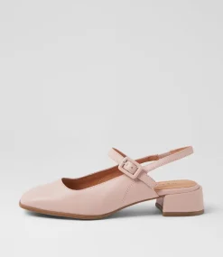 Women SUPERSOFT Flats|Comfort-Tracei Blush Leather Heels