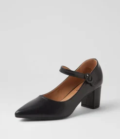 Women I LOVE BILLY Heels-Tuchie Black Heels