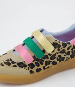 Women BLOWFISH Sneakers-Tucson Leopard Pink Multi Sneakers