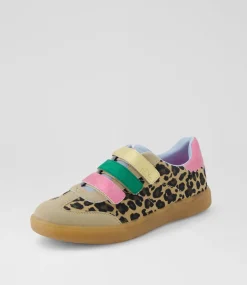 Women BLOWFISH Sneakers-Tucson Leopard Pink Multi Sneakers