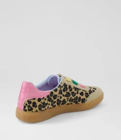 Women BLOWFISH Sneakers-Tucson Leopard Pink Multi Sneakers