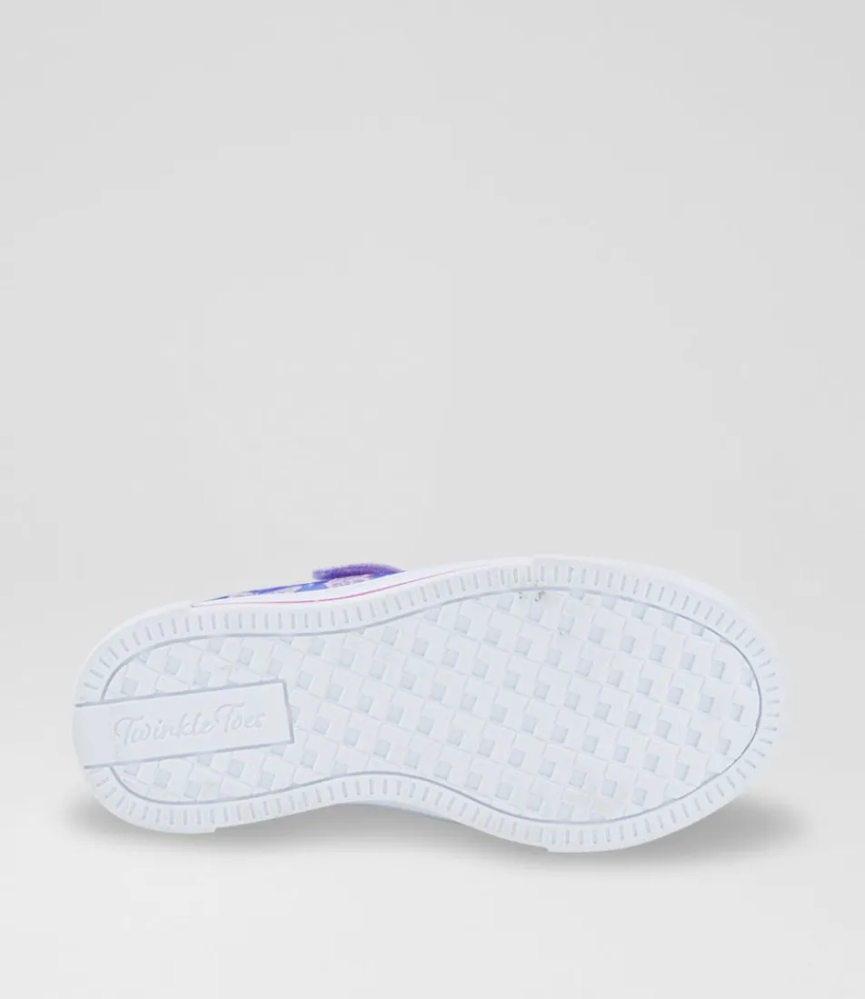 SKECHERS Sport School Shoes-Twinkle Sparks Ombre Toddler Lavender Multi Sneakers