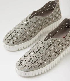 Women I LOVE BILLY Flats-Udell Grey Flat Shoes