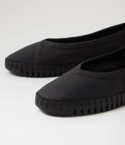 Women I LOVE BILLY Flats-Ulandie Black Flat Shoes