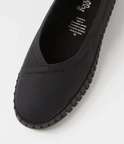 Women I LOVE BILLY Flats-Ulandie Black Flat Shoes