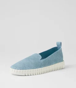 Women I LOVE BILLY Flats-Ulani Denim Flat Shoes