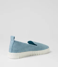 Women I LOVE BILLY Flats-Ulani Denim Flat Shoes