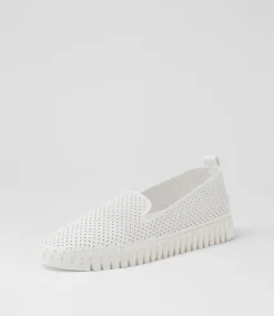 Women I LOVE BILLY Flats-Ulani White Flat Shoes