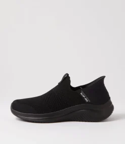 SKECHERS Sneakers|Casuals-Ultra Flex 3.0 Black Mesh Sneakers