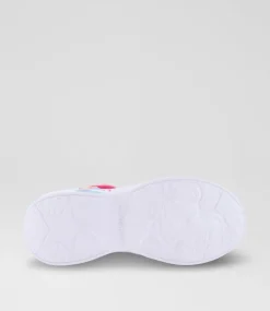 SKECHERS Sport School Shoes-Unicorn Dreams Junior Pink Turquoise Sneakers