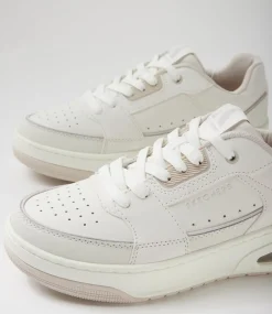 Women SKECHERS Sneakers-Uno Court White Sneakers