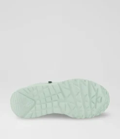 SKECHERS Sport School Shoes-Uno Lite Easy Zip Junior Beryl Green Sneakers