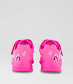 SKECHERS Sport School Shoes-Uno Lite Toddler Hot Pink Multi Sneakers