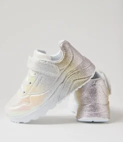 SKECHERS Sport School Shoes-Uno Lite Toddler Metallic Sparkle Sneakers