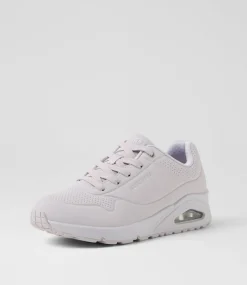Women SKECHERS Sneakers|Wedges-Uno Stand On Air Lavender Sneakers
