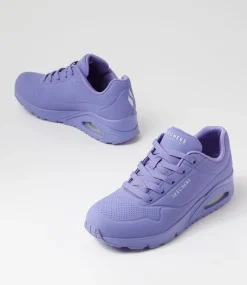 Women SKECHERS Sneakers|Wedges-Uno Stand On Air Lilac Sneakers