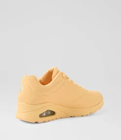Women SKECHERS Sneakers|Wedges-Uno Stand On Air Orange Yellow Sneakers