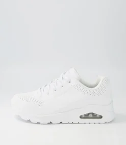 Women SKECHERS Sneakers|Wedges-Uno Stand On Air White Sneakers