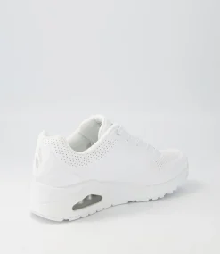 Women SKECHERS Sneakers|Wedges-Uno Stand On Air White Sneakers