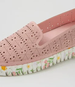 Women I LOVE BILLY Flats|Sneakers-Uppie Pink Rose Nubuck Pu Flat Shoes