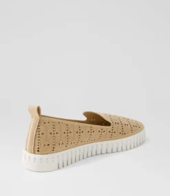 Women I LOVE BILLY Sneakers|Flats-Uppie Sand Microsuede Sneakers