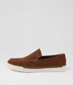 COLORADO Casuals-Urban Brown Suede Flat Shoes