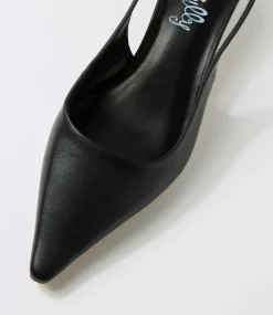 Women I LOVE BILLY Heels-Varsai Black Heels