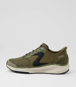 SKECHERS Sneakers|Casuals-Vertex Olive Fabric Sneakers