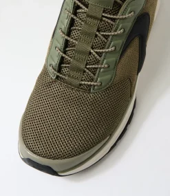 SKECHERS Sneakers|Casuals-Vertex Olive Fabric Sneakers