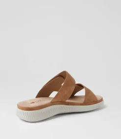 Women I LOVE BILLY Flats|Sandals-Vertinda Tan Sandals