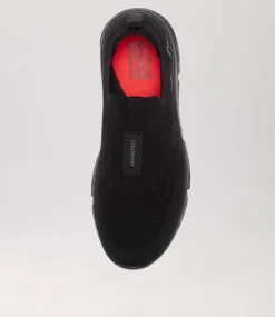 COLORADO Sneakers|Casuals-Vessa Black Mesh Sneakers