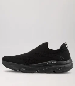 COLORADO Sneakers|Casuals-Vessa Black Mesh Sneakers